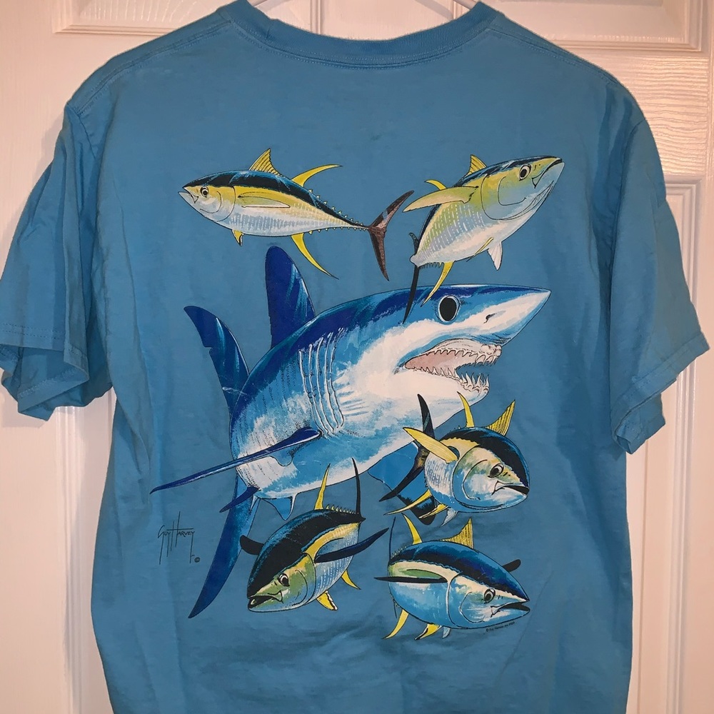 4 Guy Harvey Shirts